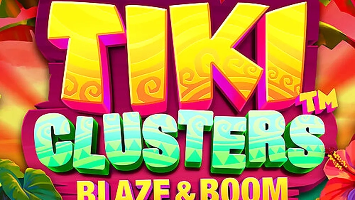 Tiki Clusters Blaze & Boom neon arcade aesthetic