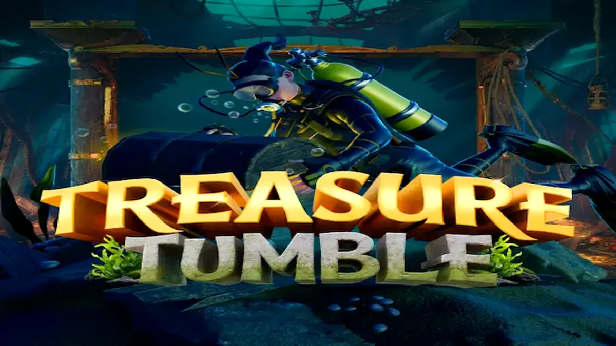 Isang masayang underwater treasure hunt theme sa Treasure Tumble slot